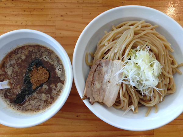 「濃厚つけ麺　495g 1150円」@つけ麺二代目いさおの写真