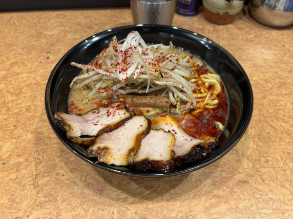 「ちゃーしゅー辛味噌らーめん（1320）大盛（150）」@味噌らーめん屋 ちょりんの写真