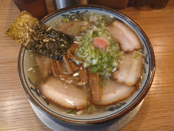 「中華そば¥1200-」@銀座はるちゃんラーメンの写真