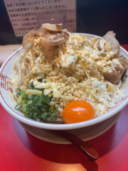 「まぜそば」@用心棒の写真