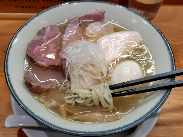 「特製塩·小ご飯」@中華そば 一清の写真