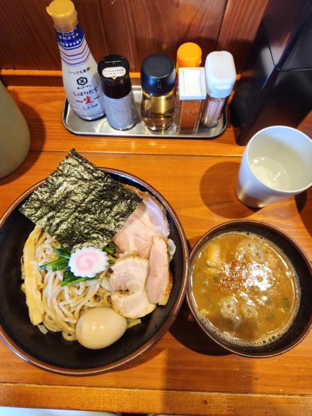 「特製つけ麺」@麺屋 真心の写真