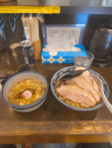 「特製つけそば　1200円」@中華そば わた井の写真