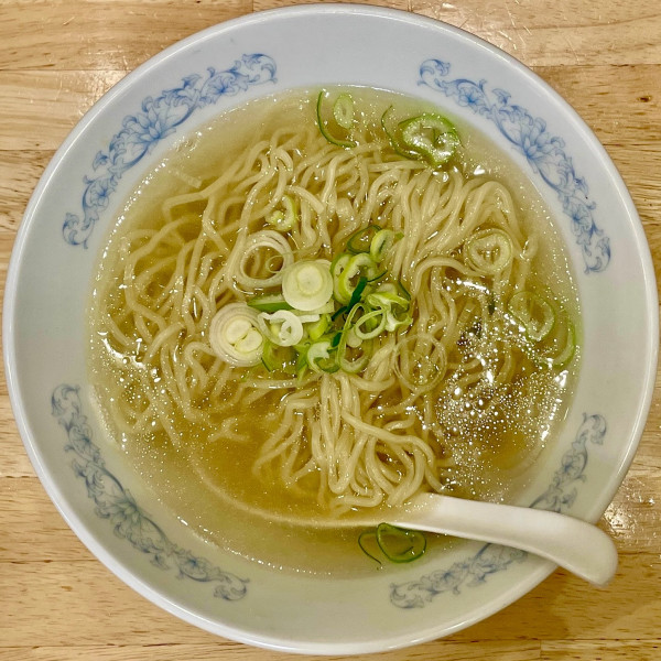 「アサヒスーパードライ＋焼餃子＋天然えび入り水餃子→素ラーメン」@ぎょうざの満洲 武蔵境北口店の写真