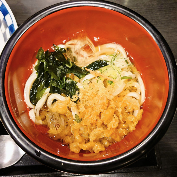 「カレーライスとたぬきうどん(冷)」@七味家の写真