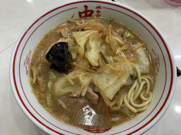 「味噌タンメン」@蒙古タンメン 中本 千葉店の写真