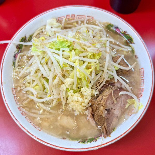 「小ブタヤサイニンニク」@ラーメン二郎 京急川崎店の写真