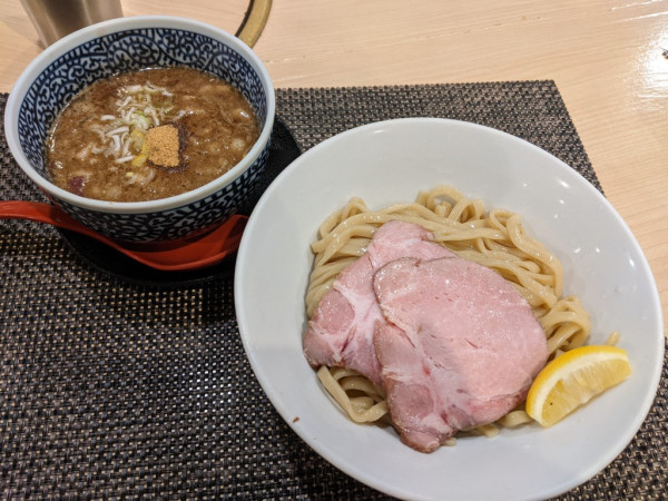 「つけめん中」@らーめん セアブラノ神 壬生本店の写真