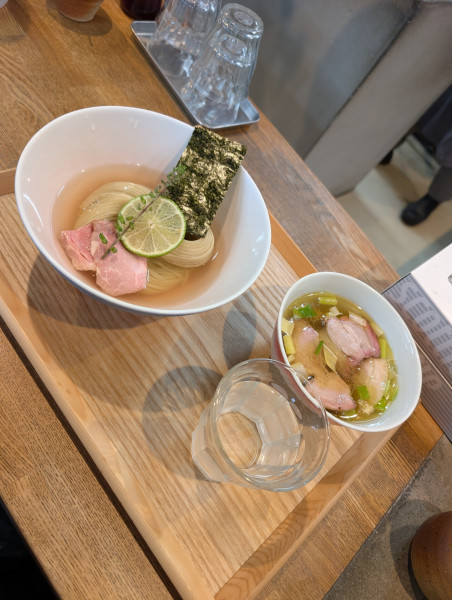 「昆布水つけめん 塩」@YOKOKURA STOREHOUSEの写真