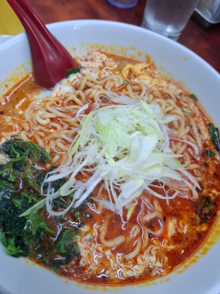 「ドラたんたん麺辛さ上級９５０円」@らーめん ドラごんちの写真