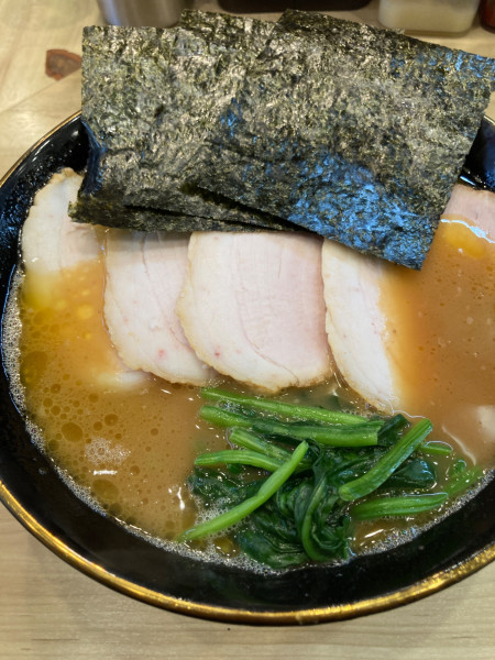 「チャーシュー麺」@横浜ラーメン 裏武蔵家 西千葉本店の写真