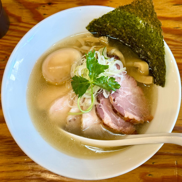 「特製手揉み中華そば・塩 ¥1,500」@麺や晴心の写真