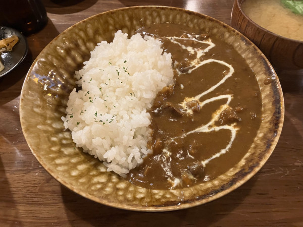 「牛すじカレー 1200円?」@民芸レストラン 盛よし by onion 府中店の写真