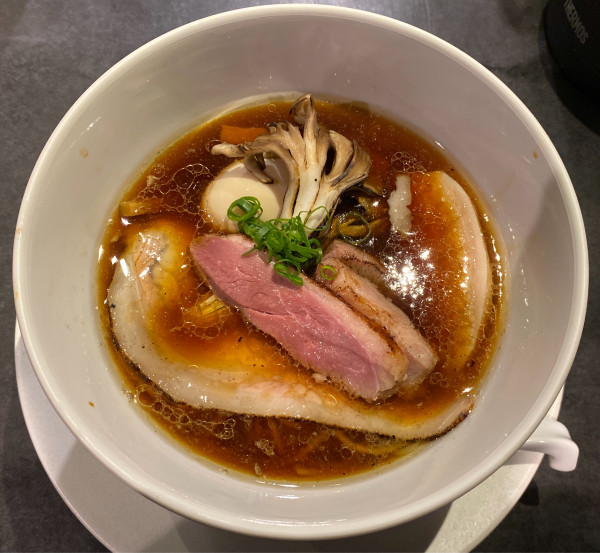 「特製醤油ラーメン 八丁味噌ごはん」@Ramen 翡翠の写真