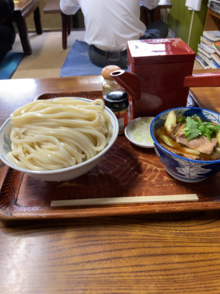 「肉つゆうどん(大) 890円」@古久やの写真