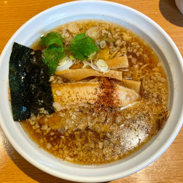 「中華そば 780円（こってり）」@らあめん 雅知の写真