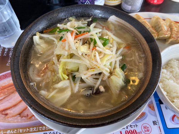 「塩野菜タンメン(730円)」@幸楽苑 高萩店の写真