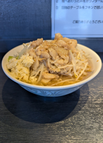 「豚そばミニ」@豚そば 竜の道の写真