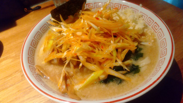 「【限定】ネギ味噌ラーメン」@中華蕎麦 みうらの写真