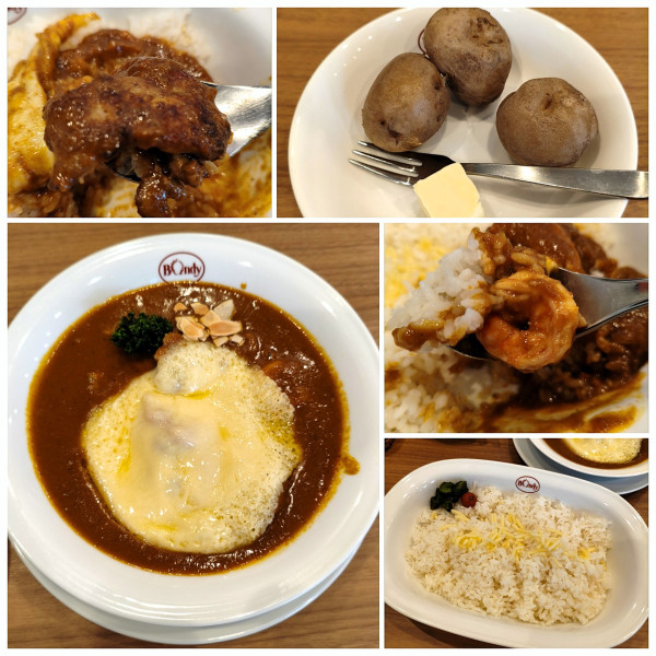 「ミックスカレー(中辛)＋チーズ＝2050円」@欧風カレー Bondy 秋葉原店の写真