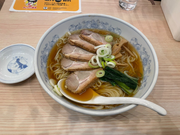 「チャーシューメン」@ぎょうざの満洲 小江戸館の写真