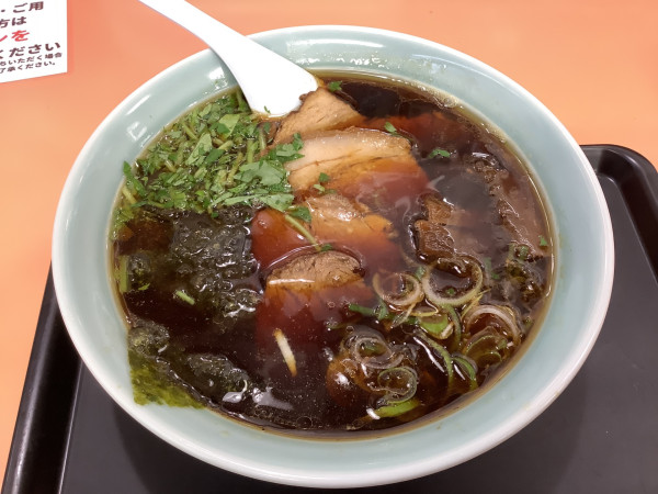 「チャーシューメン1230円ー麺ハーフ70円＝1160円」@味の大西 小田原店の写真