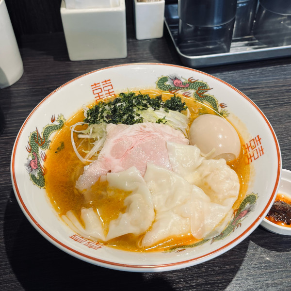 「限定　淡麗海老そば」@中華そば 十目一八食堂の写真