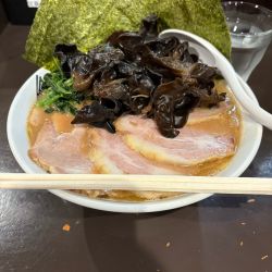 チャーシュー醤油+キクラゲ