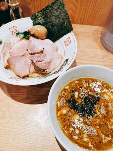「特製白湯つけ麺」@中村麺三郎商店の写真