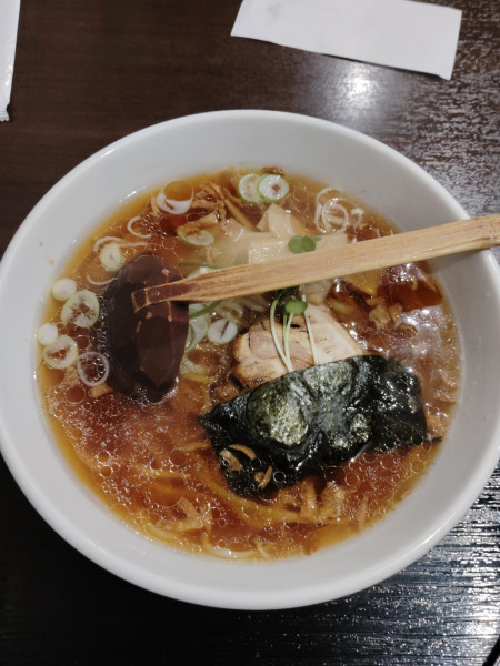 「ラーメン850円」@手打ちらーめん 満月の写真