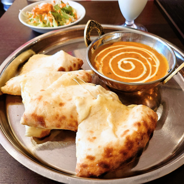 「チーズナンセット」@アジアンダイニング さくらの写真