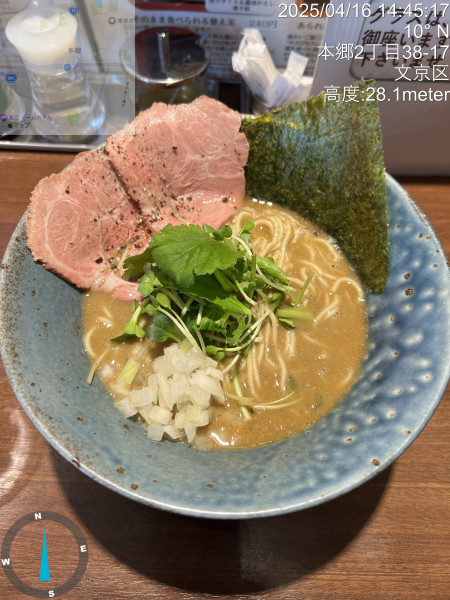 「海老煮干し中華そば 海老ニボ」@麺屋 ねむ瑠の写真
