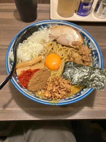 「カレーまぜそば(特400g)」@狼煙 〜NOROSHI〜の写真