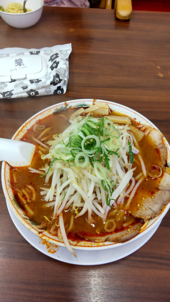 「辛みそもやしラーメン」@ラーメン魁力屋 市ヶ尾店の写真