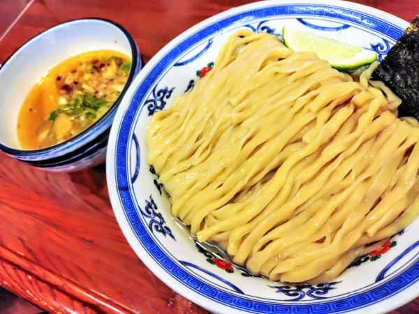 「鰹昆布水つけ麺」@中華そば 千乃鶏の写真