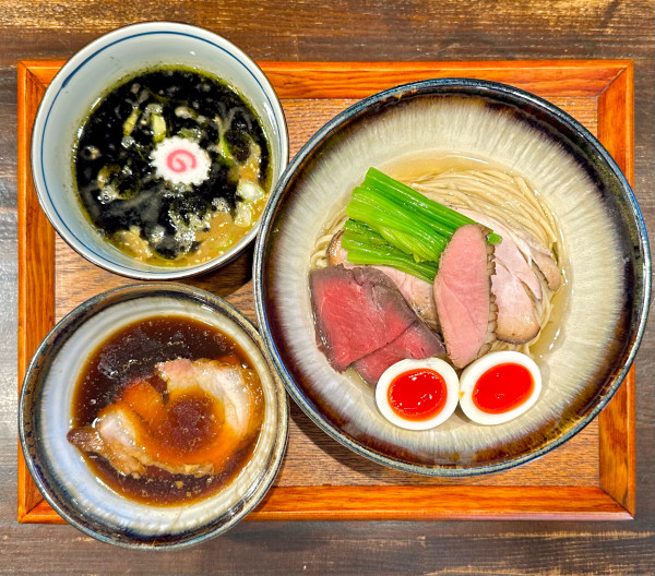 「★＜トトノエ×三浦家 2周年イベント＞つけだれ二種昆布水つけ麺🍜」@ramen club トトノエの写真