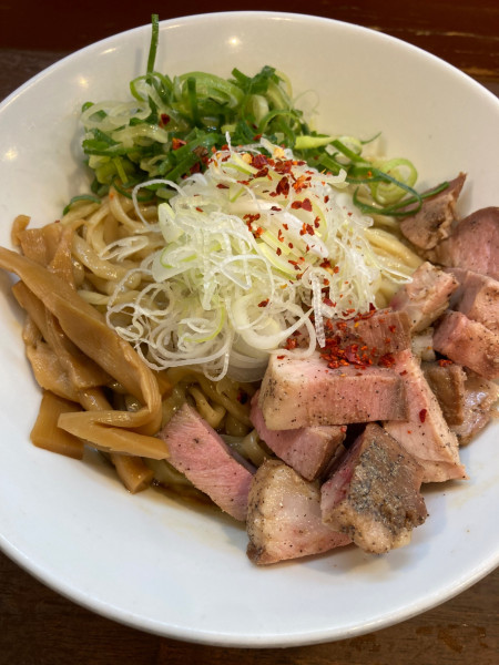 「煮干しまぜそば¥1,000」@らーめん 香澄 阿波座本店の写真