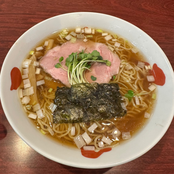 「支那そば 大盛 ¥1,050」@支那そば 正月屋の写真