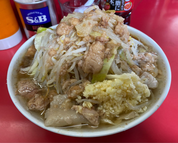 「小豚W」@ラーメン二郎 三田本店の写真