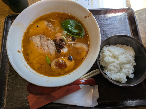 「ジョーの海老拉麺」@東京海老酒場 案のジョーの写真