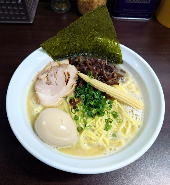 「次男房らーめん+味玉(1000円)」@麺処 次男房 川越店の写真