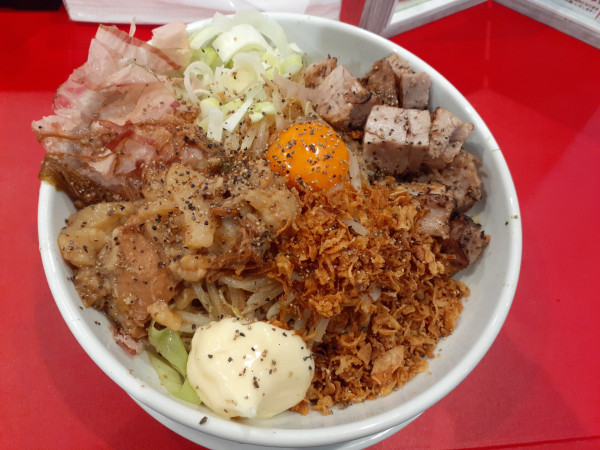 「汁なし」@豚ノヴァ 零 神田水道橋店の写真