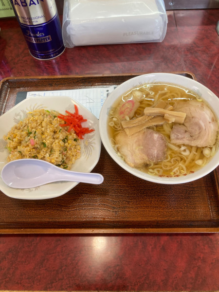 「Aランチ（ラーメン＆チャーハン）」@やまや食堂 分店の写真