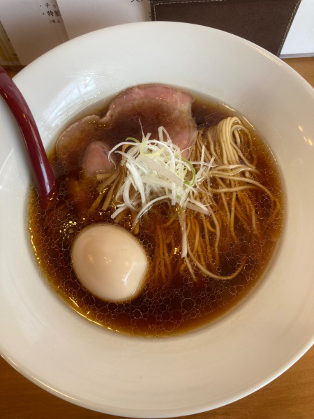「味玉らぁ麺」@らぁ麺行田屋の写真