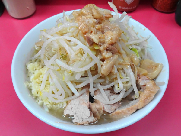 「小ラーメン（1,000円）ヤサイニンニクアブラ」@ラーメン二郎 小岩店の写真
