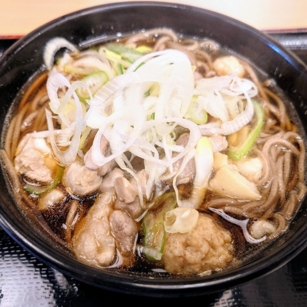 「鴨そば」@よもだそば 有楽町店の写真