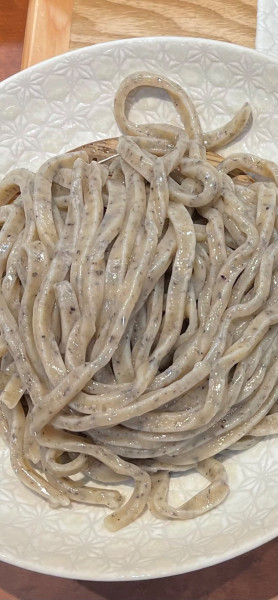 「つけ麺中」@手打式特級多加水 御影麺 鏑矢の写真