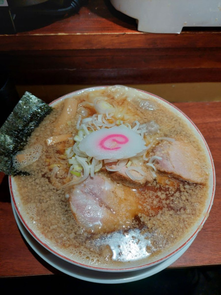 「ワンタンメン」@大井町立食い中華蕎麦 いりこ屋の写真