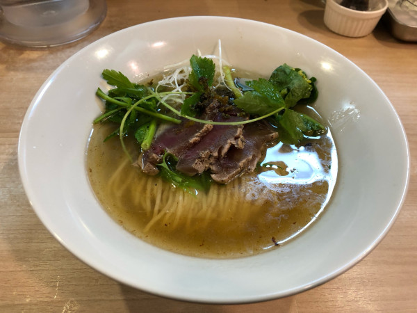 「そば〜じゅの優しい鰹だし」@そば～じゅの写真