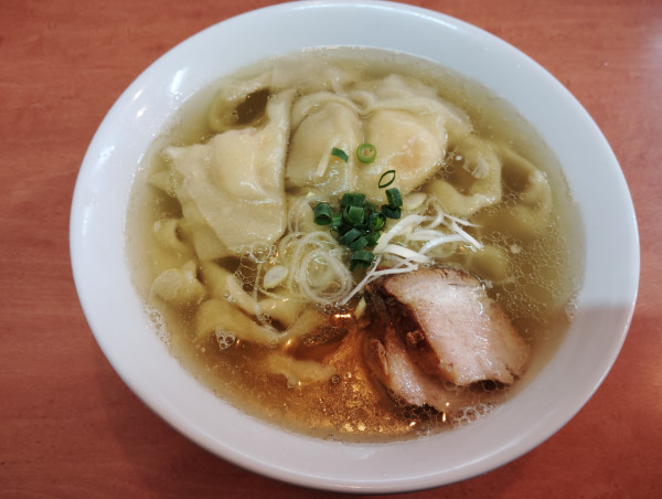 「海老ワンタンメン　　1150円」@日陰の写真